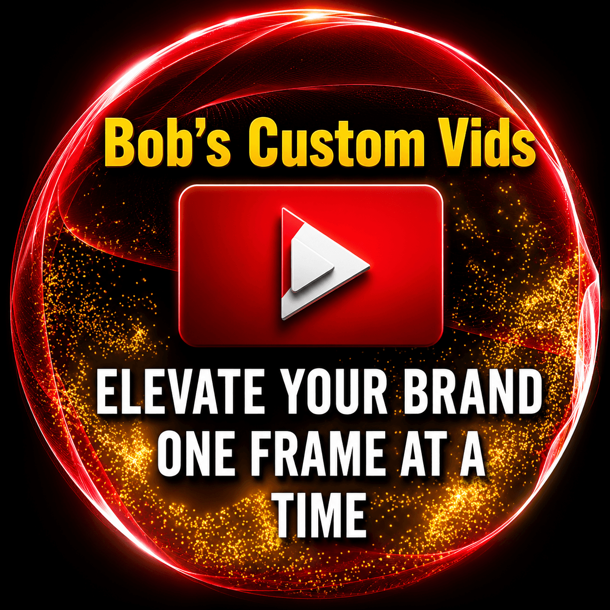 Bob's Custom Vids logo